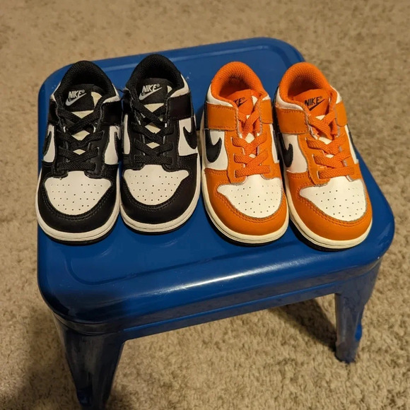 Nike dunk low panda white black and Nike dunk low TD Halloween 2022 - Picture 3 of 8